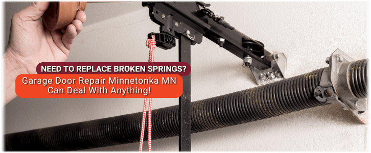 Broken Garage Door Spring Location